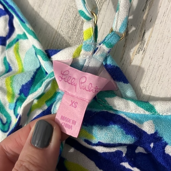 Lilly Pulitzer Philomena Strappy Maxi Dress Size XS - Picture 9 of 12